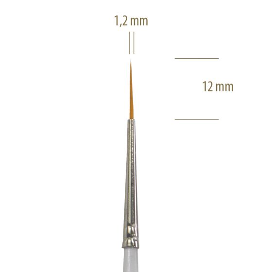 300 N° 5/0 - Pincel Keramik Filete 1