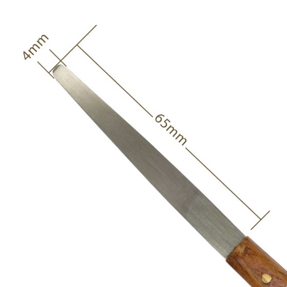 Espátula Inox Cabo Madeira - 2032 1