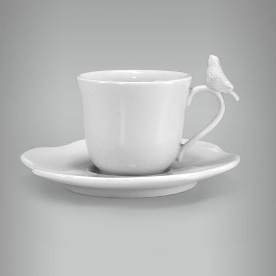 Xícara Café Pássaro 1