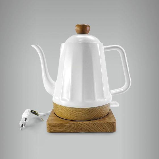 Chaleira Elétrica Elegance Branca Perolizada 1L 1