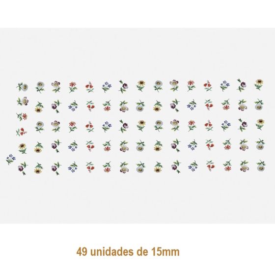 Floral S - 15mm (49un) 1