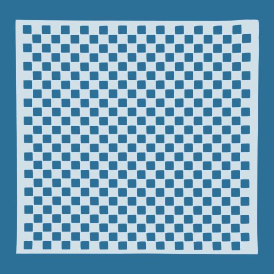 Stencil Xadrez 1cm 1