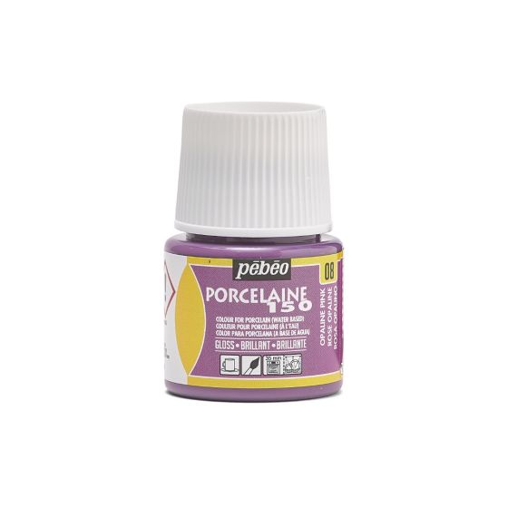 Tinta para Porcelana Pebeo Porcelaine 150 - Opaline Pink 1