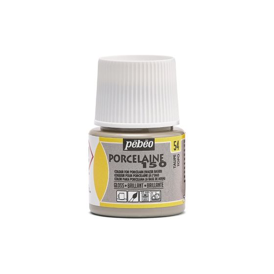 Tinta para Porcelana Pebeo Porcelaine 150 - Taupe 1