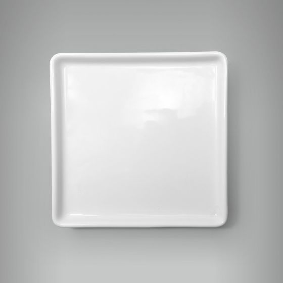 Prato Quadrado Pão Americana - 16x16cm 1