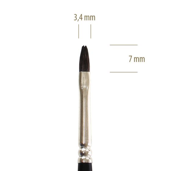 1169 FH Nº 4 - Pincel Feustel Língua de Gato 1