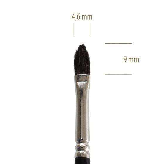 1169 FH Nº 6 - Pincel Feustel Língua de Gato 1