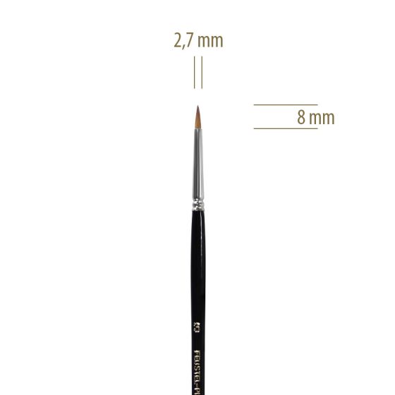 1183 Nº03 - Pincel Feustel Kolinsky 1