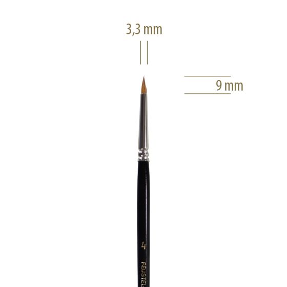 1183 Nº04 - Pincel Feustel Kolinsky 1