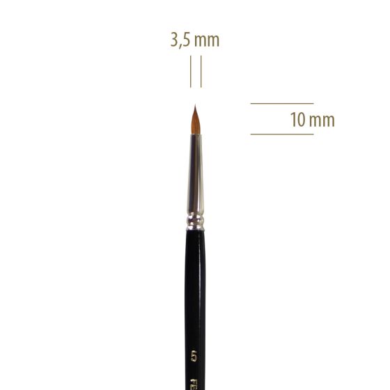 1183 Nº05 - Pincel Feustel Kolinsky 1