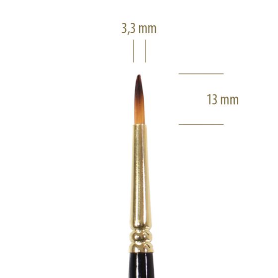 1150 Nº 4 - Pincel Feustel Pontiagudo 1