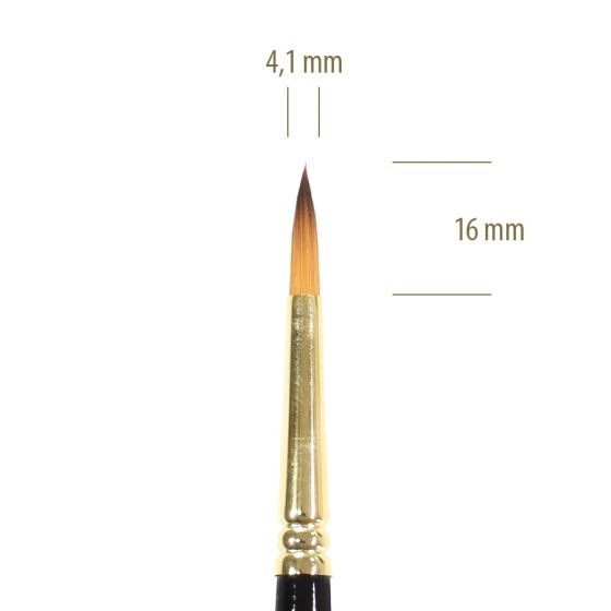 1150 Nº 6 - Pincel Feustel Pontiagudo 1