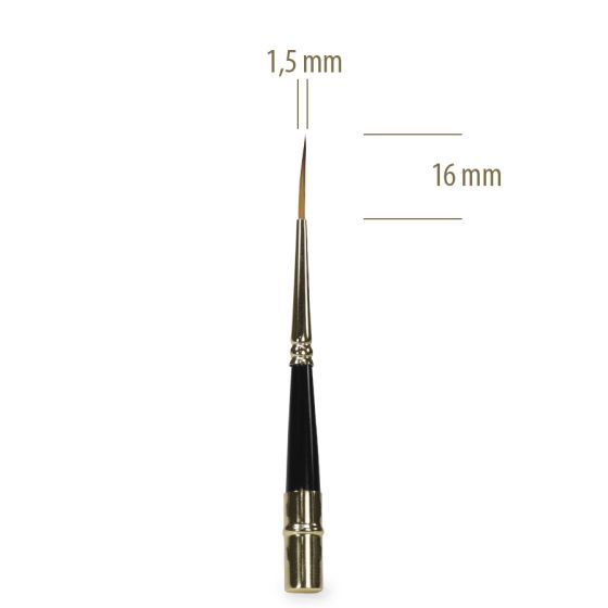 2103 Filete N 1 - PINCEL FEUSTEL DOURADO 1