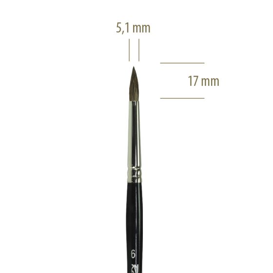 Pincel Raphael - 8383 nº 6 1