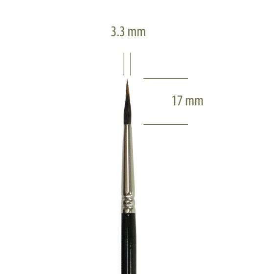 1402 Nº 4 - Pincel Feustel Pontiagudo 1
