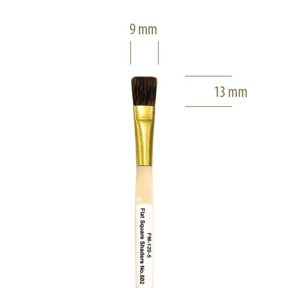 FM 120-5 Nº 502 - Pincel Japonês 1