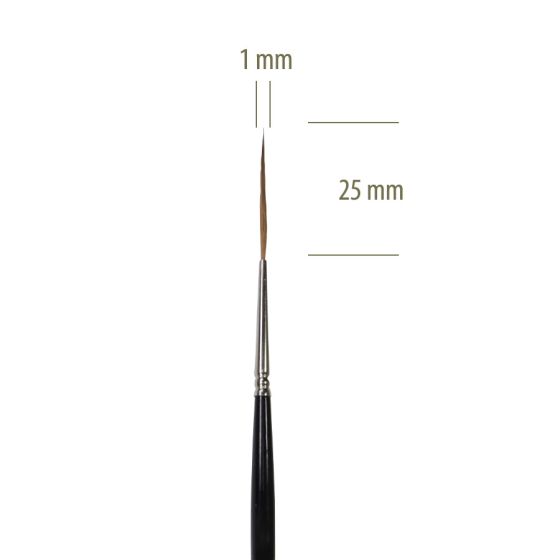 1187 N°00 Pincel Feustel Liner 1