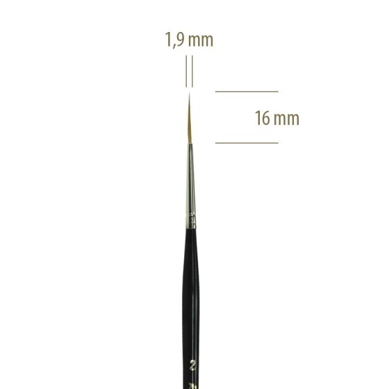 Pincel Raphael - 8826 nº 2 1