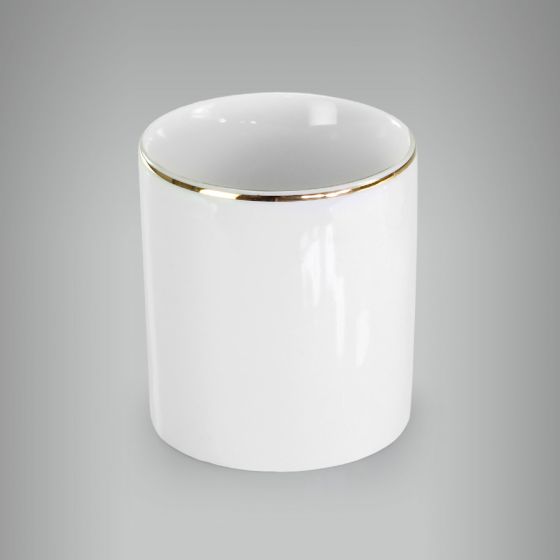 Porta Lápis com Filete Ouro P 1