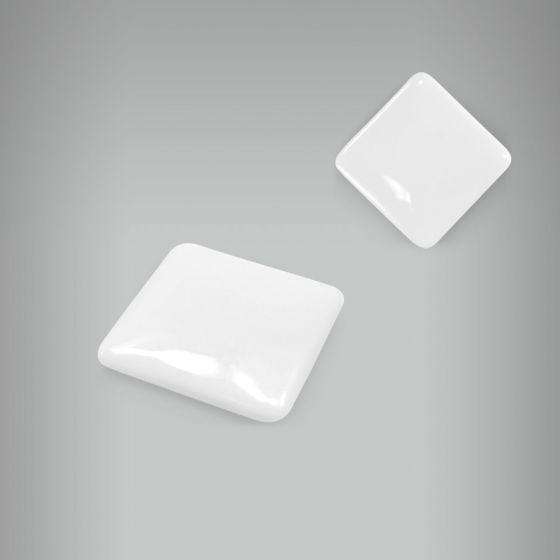 Medalha Quadrada 29 sem Furo - 2,3 x 2,3 cm 1