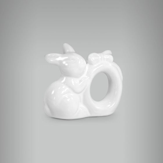 Porta Guardanapo Coelho c/ Laço 1