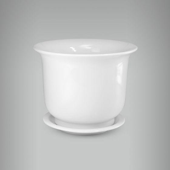 Cachepô P - 14cm com Prato 1