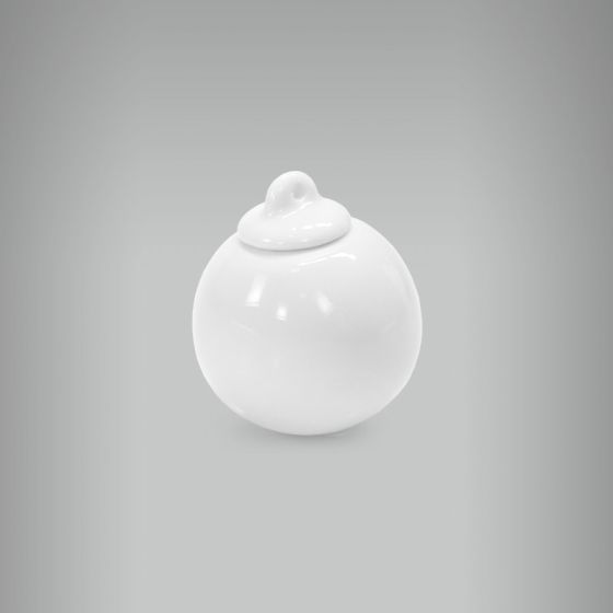 Bola Natal - Porcelana 2cm 1