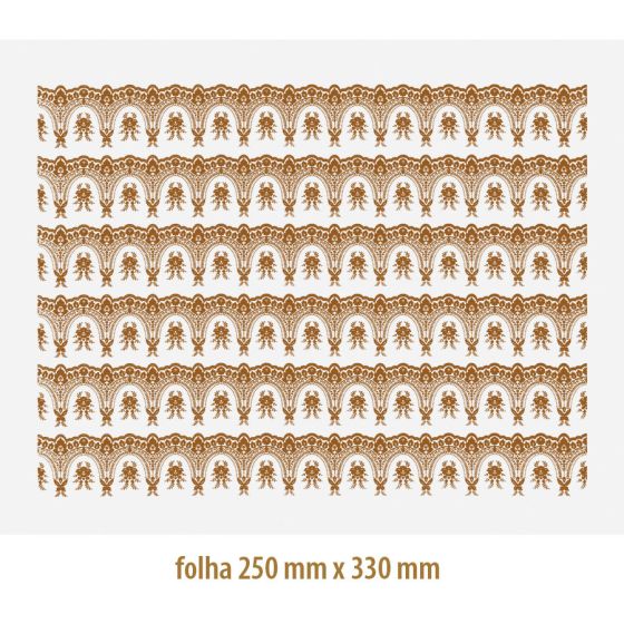 Platina para Vidro - Renda 01 1