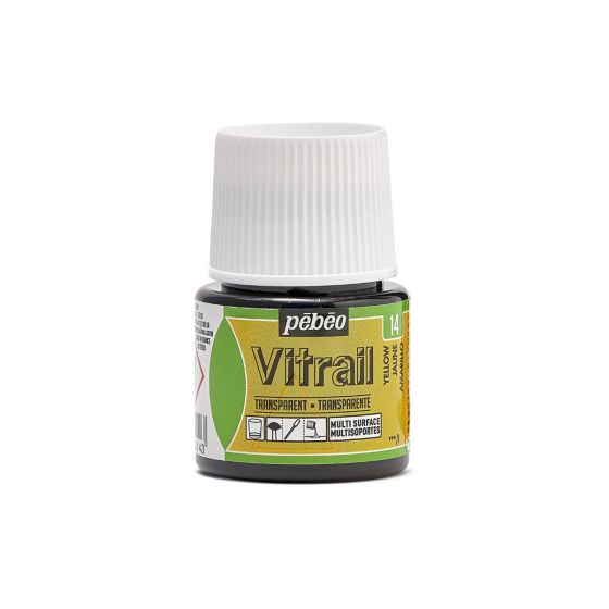 Tinta para Vidro Pebeo Vitrail - Yellow 1