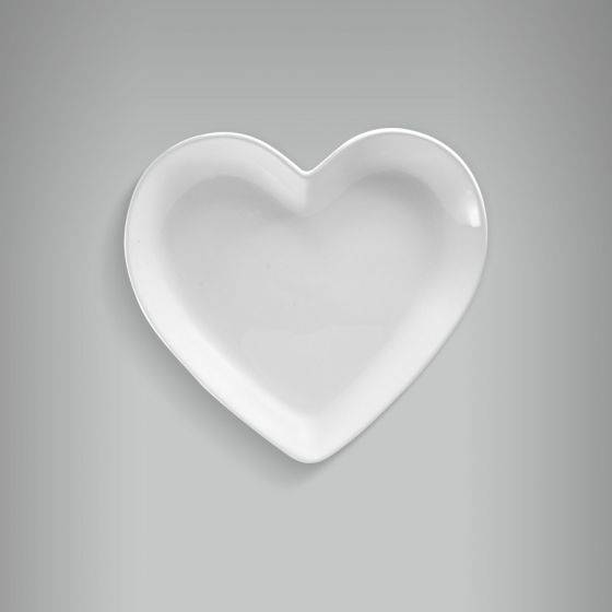 Prato Coração M - 21cm 1