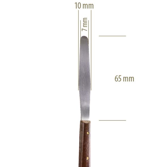 Espátula Inox Cabo de Madeira - 2037 1