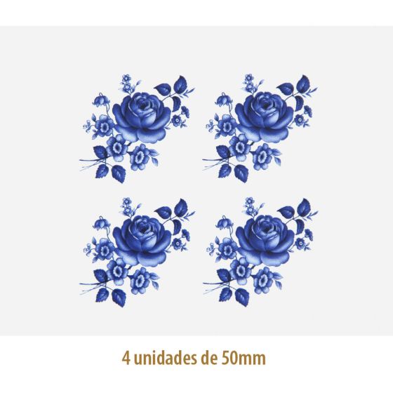 Blue Rose E -  50x34mm 1