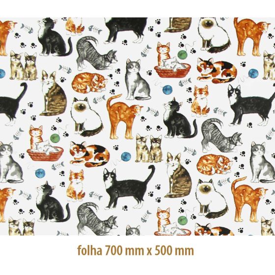 Tapete - Gatos (70x50cm) 1