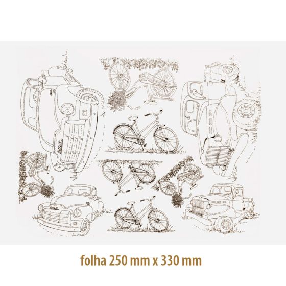 Decalque Contorno Carros 01 1