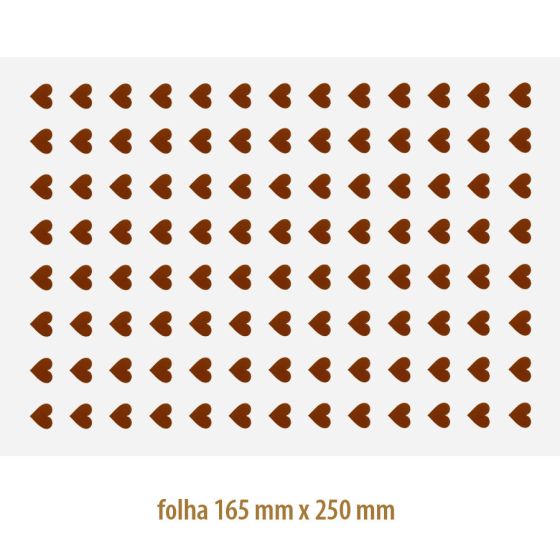 Ouro para Vidro - Coração 02 1