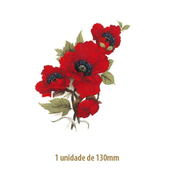 Red Poppy - 130mm 1