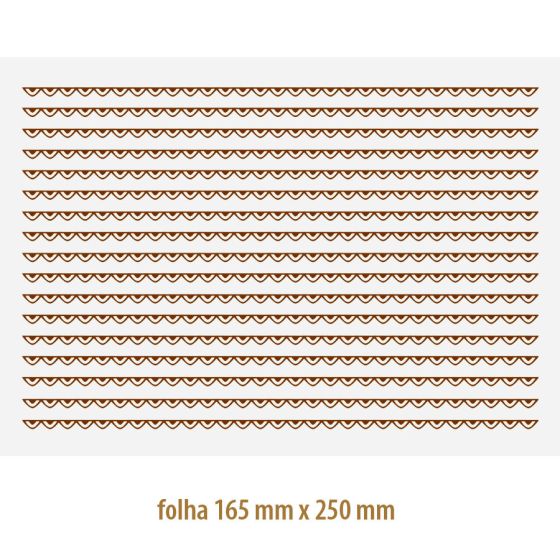 Ouro para Vidro - Filete 03 1