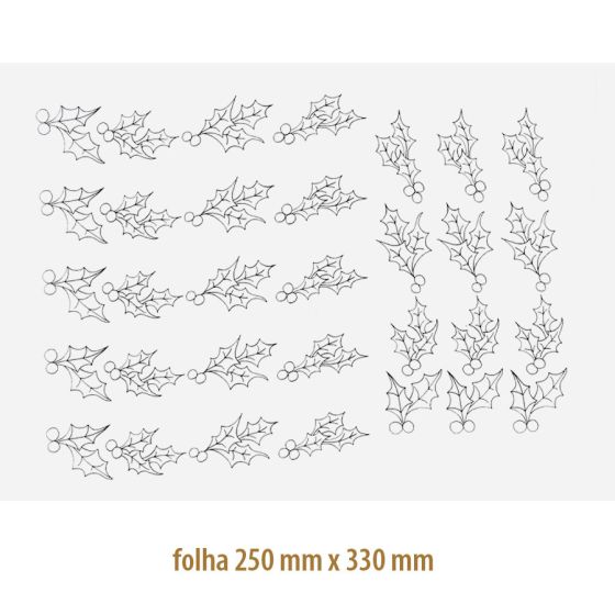 Decalque Contorno Azevinho 01 1
