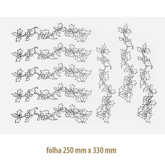 Decalque Contorno Azevinho 02 1