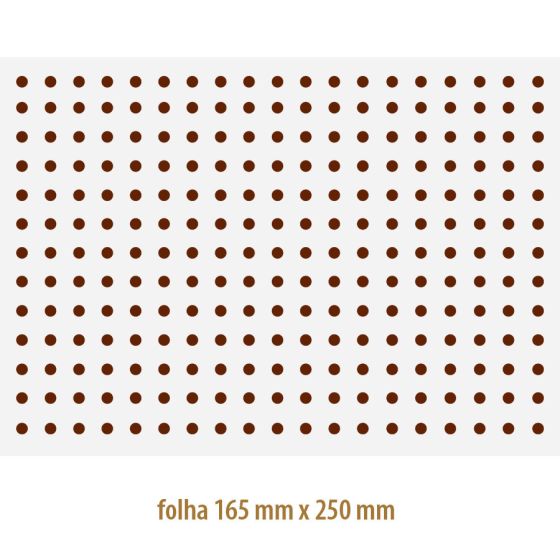 Decalque em Platina Bolas 02 1
