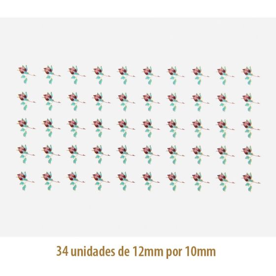 Border Rose G - 12mm 1