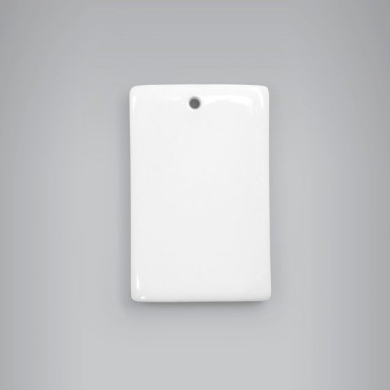 Medalha Retangular 28  com Furo 2,5x1,5 cm 1