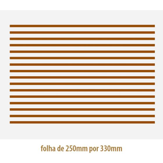 Ouro para Vidro - Filete 01 1