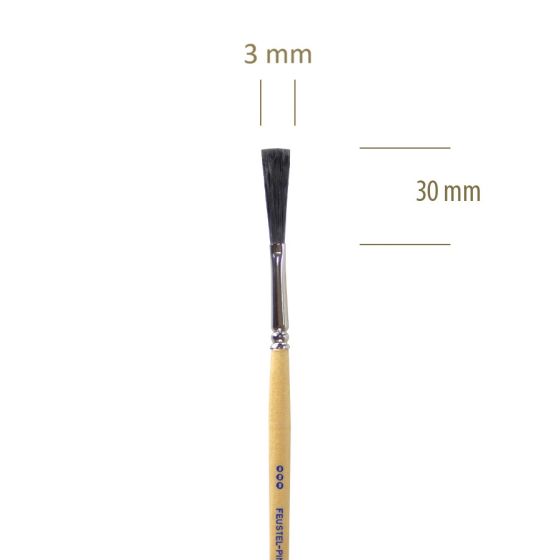 Pincel Feustel para Pintura em Porcelana 40CH 000