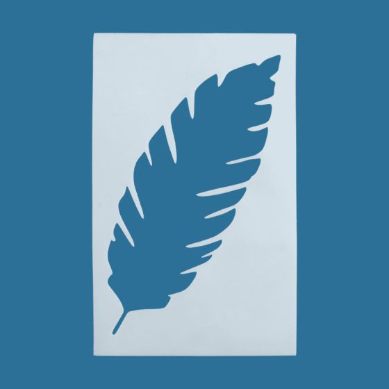 Stencil Folha Bananeira G 1