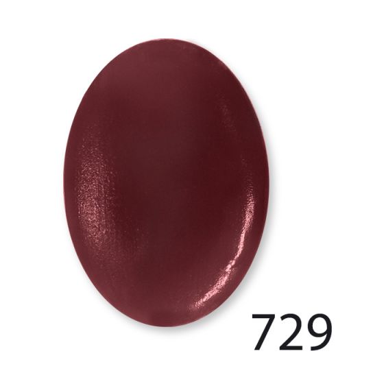 F729 - BURGUNDY (CÁDMIO) - Embalagem de 7gr