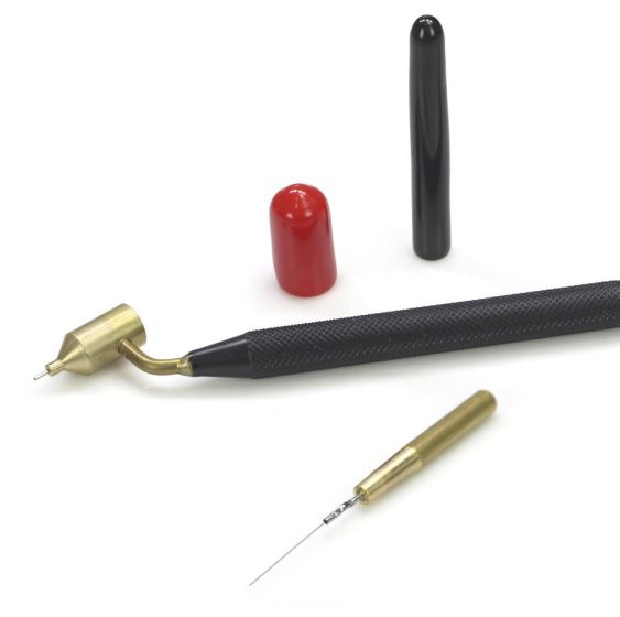 Cachimbo para Ouro - Ponta Fina (Cabo preto) 1