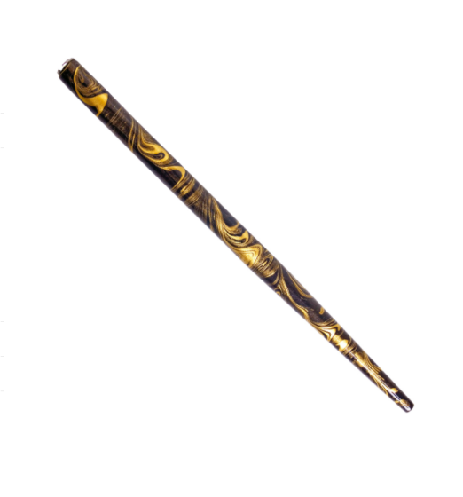 Cabo Para Penas Leonardt - Marmorizado Dourado e Preto 1