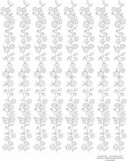 Decalque Contorno Borda Floral 03 1