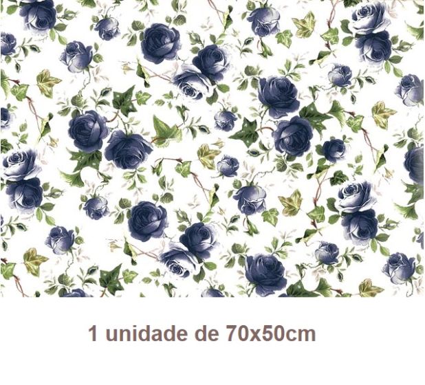 Tapete - Blue Ivy (70x50cm) 1